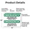 Signmission Safety Culture Sign, 14 in Width, Aluminum, Rectangle, Bilingual OS-2PACK-EM-A-1014-L-10337 - alternate 2